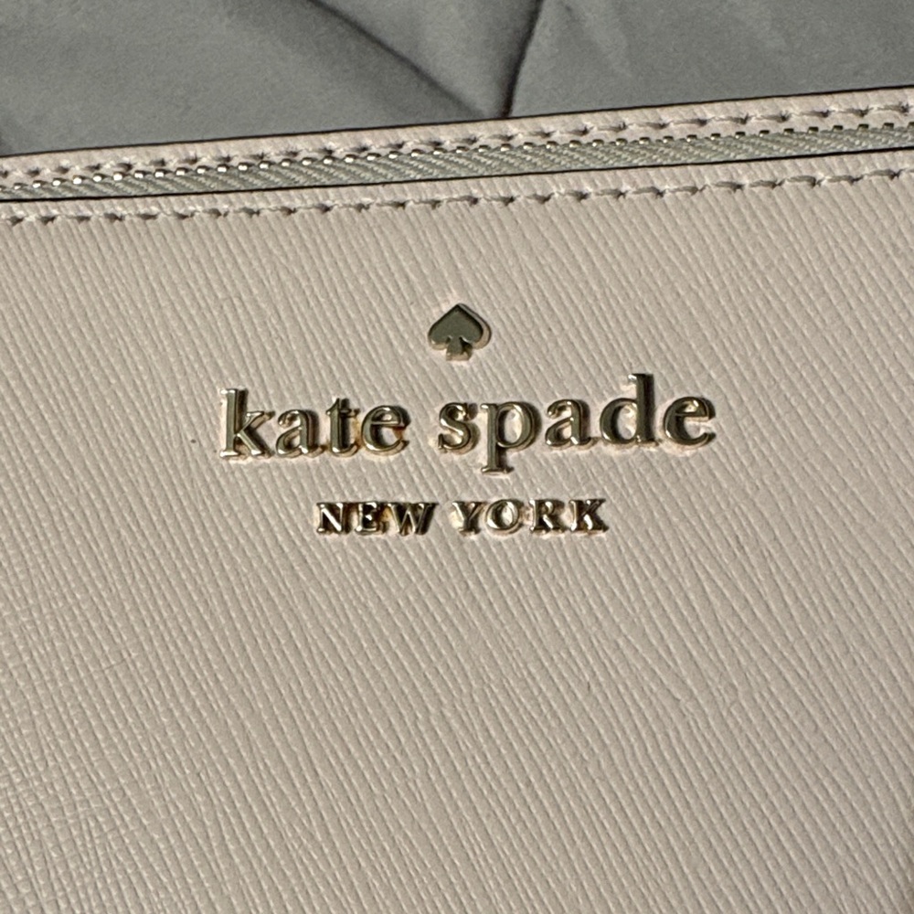 kate spade Pale Pink Saffiano Leather Crossbody Bag - Picture 2 of 5